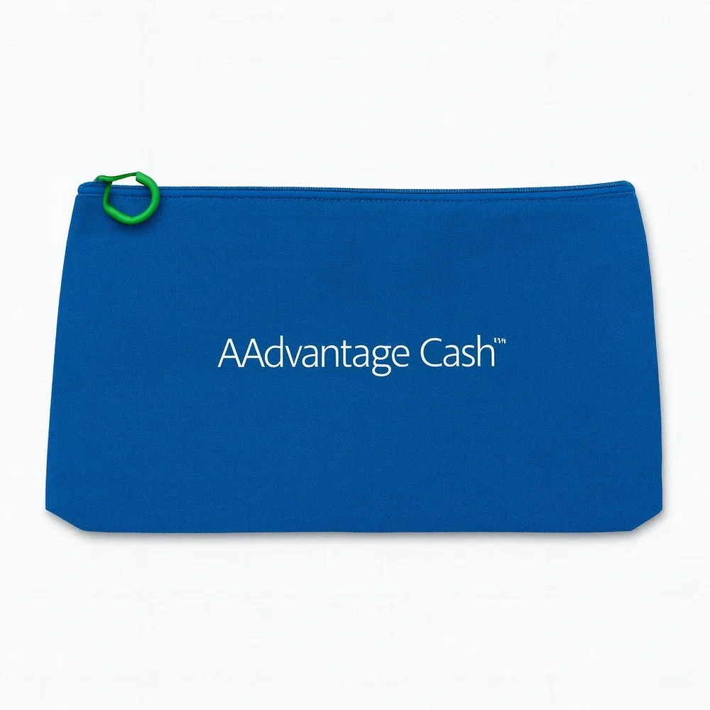 American Airlines AAdvantage Cash Barclays Credit Card Pouch Portfolio Bag
